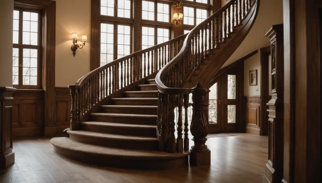 balustrade escalier bois