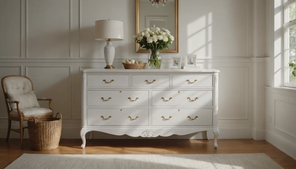 peinture blanche pour meubles